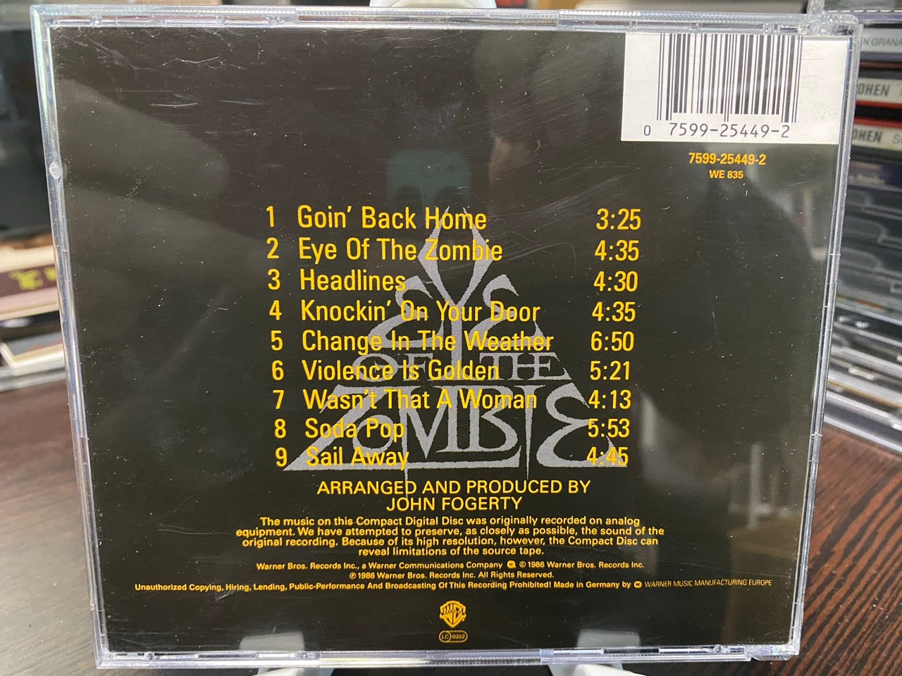 John Fogerty - Eye Of The Zombie (CD)
