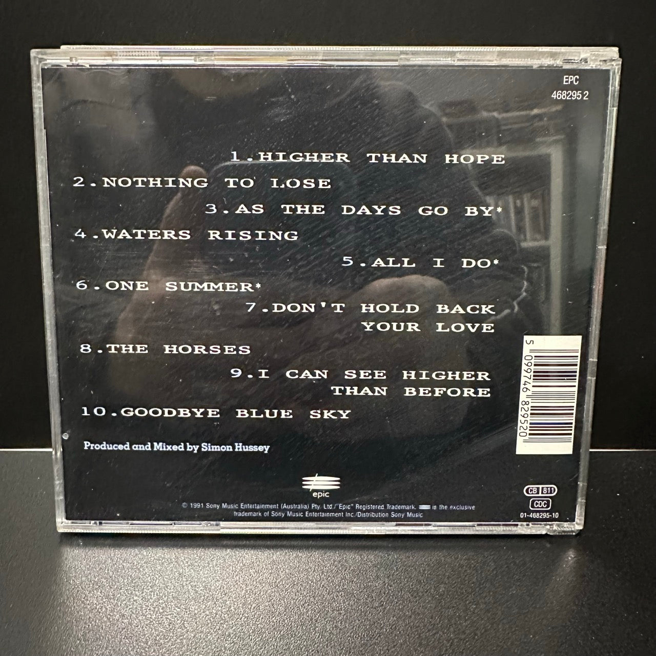 Daryl Braithwaite - Higher Than Hope (CD)