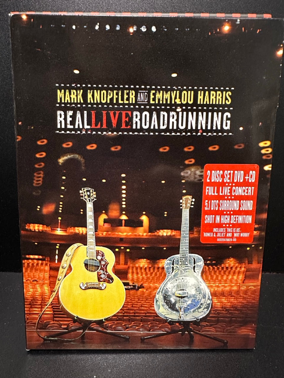 Mark Knopfler And Emmylou Harris - Real Live Roadrunning (CD, Album + DVD)