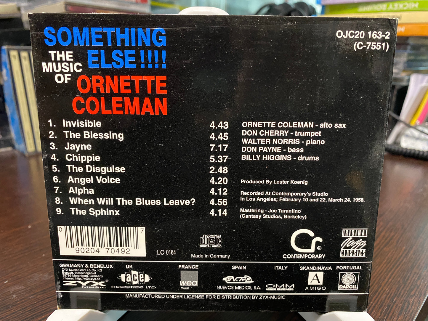 Ornette Coleman - Something Else!!!! (CD)