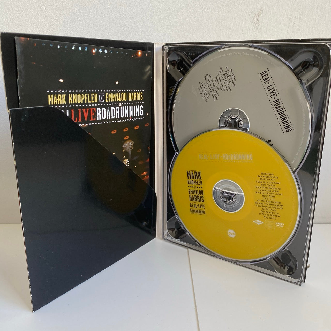 Mark Knopfler And Emmylou Harris - Real Live Roadrunning (CD, Album + DVD)