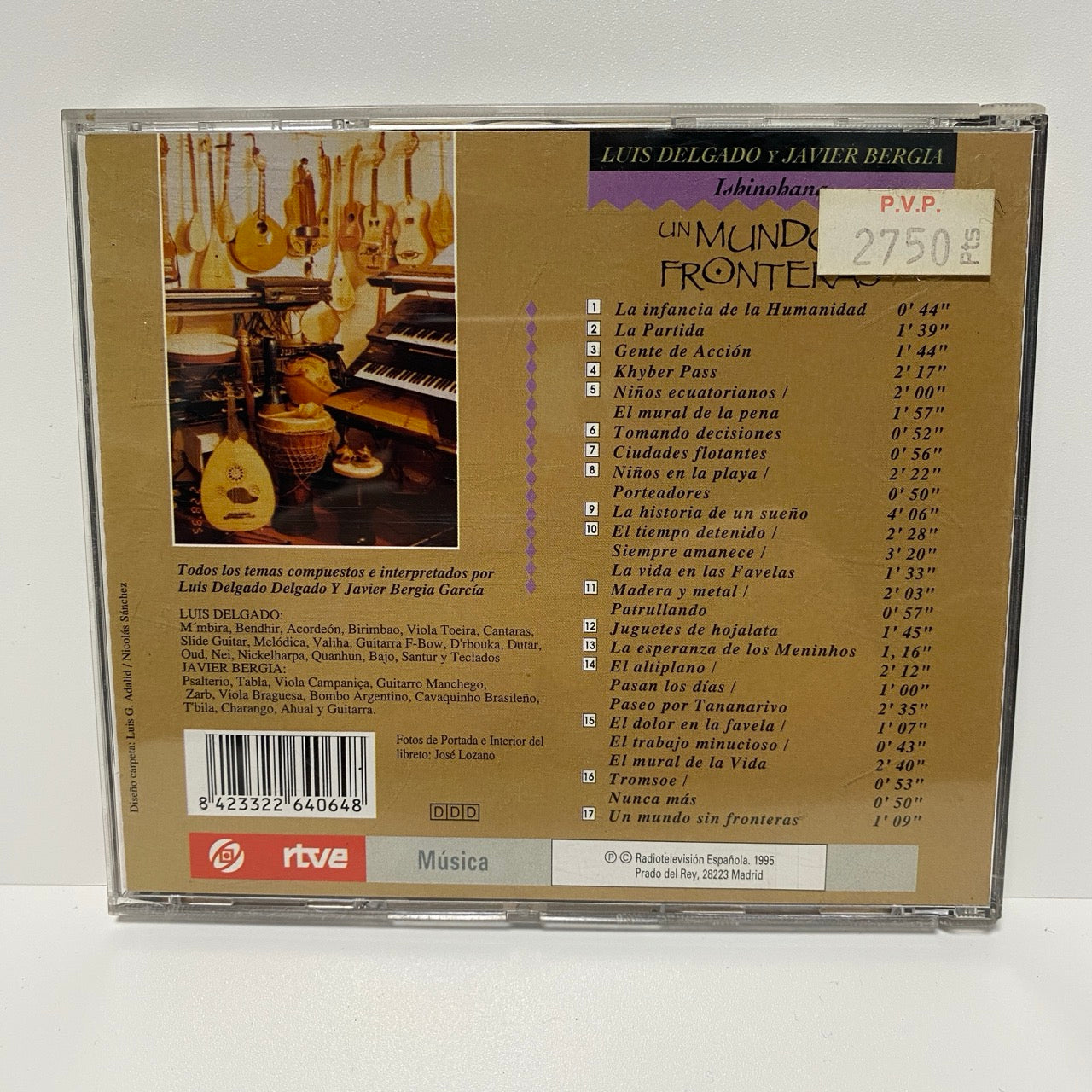 Ishinohana - Un Mundo Sin Fronteras (Música Original De La Serie De TVE (CD)