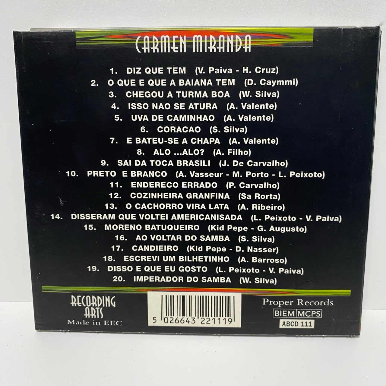 Carmen Miranda - Samba (CD)