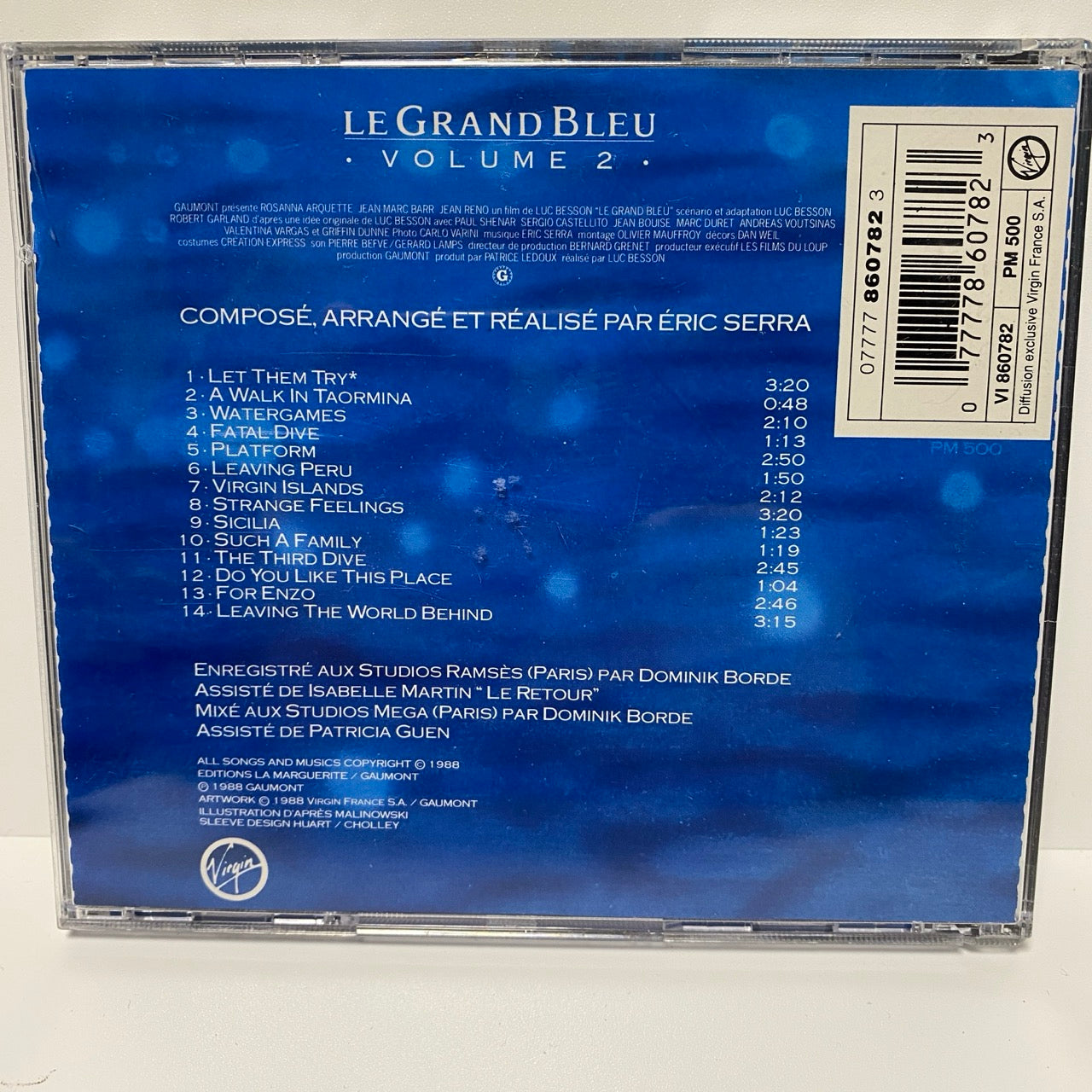 Eric Serra - Le Grand Bleu: Volume 2 (Bande Originale Du Film De Luc Besson) (CD)
