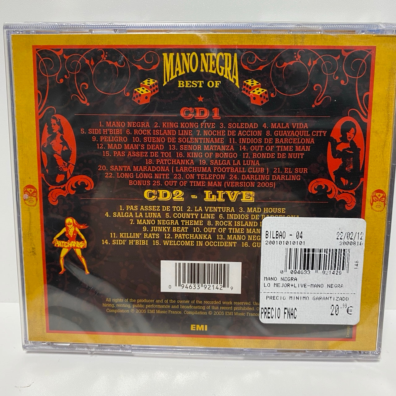 Mano Negra - Lo Mejor De La Mano Negra - Best Of (2xCD)