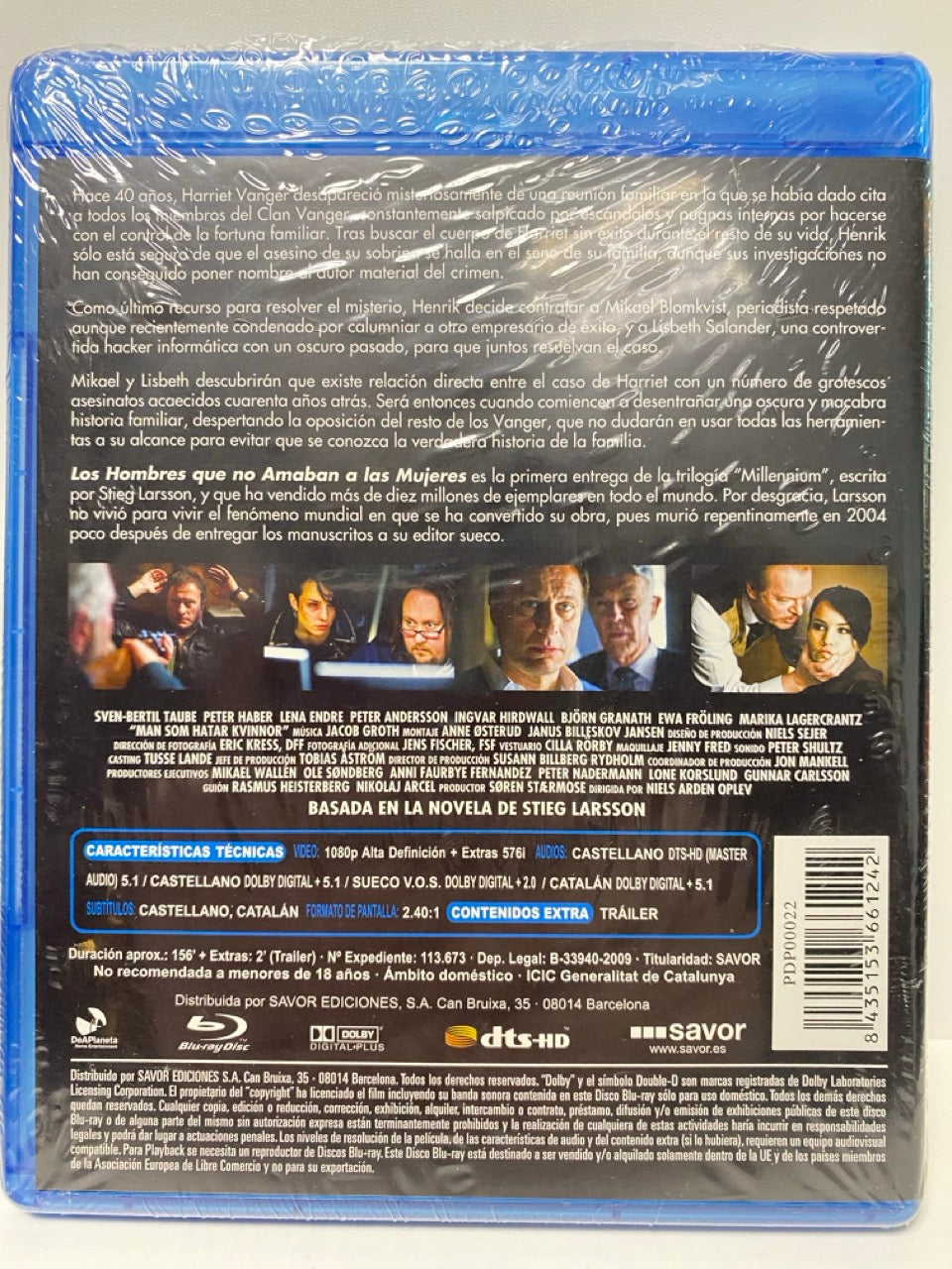 Millennium 1 - Los Hombres Que No Amaban A Las Mujeres (Blu-ray)