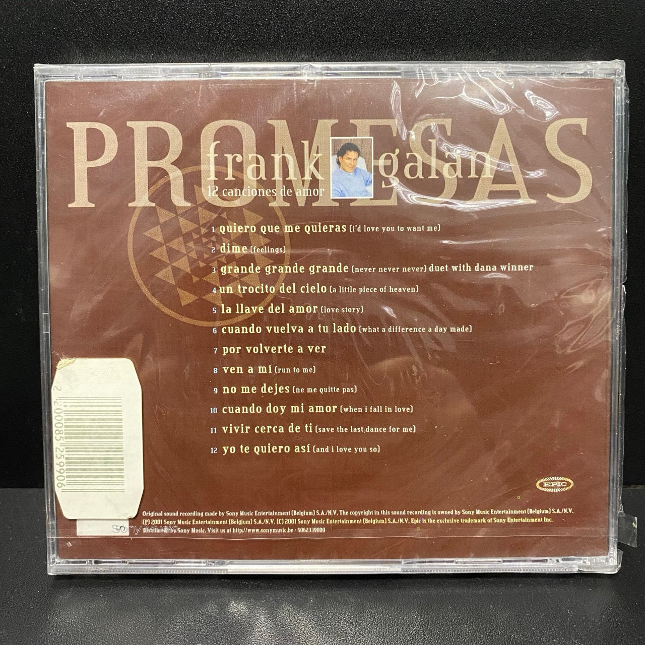 Frank Galán - 12 Canciones de Amor (CD)