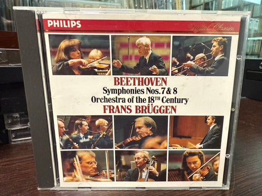 Beethoven - Frans Brüggen - Symphonies Nos. 7 & 8 (CD)