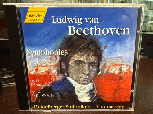 Beethoven - Thomas Fey - Symphonies 1 & 2 (CD)