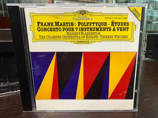 Martin - Thierry Fischer - Polyptyque; Etudes; Concerto Pour 7 Instruments a Vent (CD)