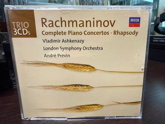 Rachmaninov - Vladimir Ashkenazy, André Previn - Complete Piano Concertos (3xCD)