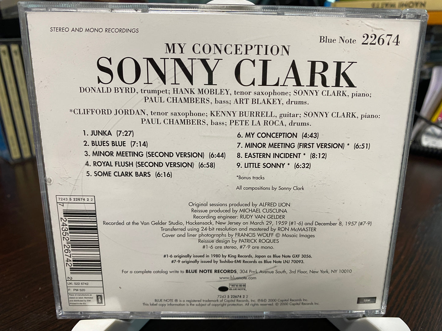 Sonny Clark - My Conception (CD)