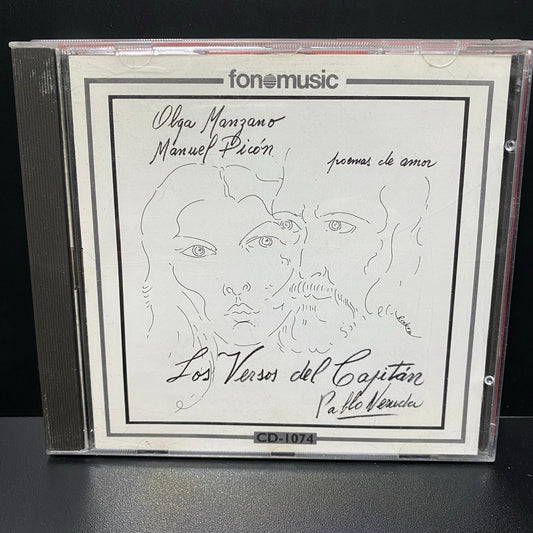 Olga Manzano Y Manuel Picón - Poemas De Amor - Los Versos Del Capitán - Pablo Neruda (CD)