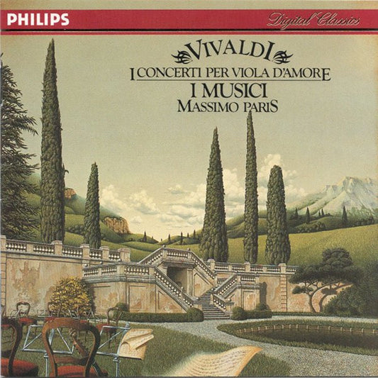 Vivaldi - I Musici, Massimo Paris - I Concerti Per Viola D'Amore (CD)
